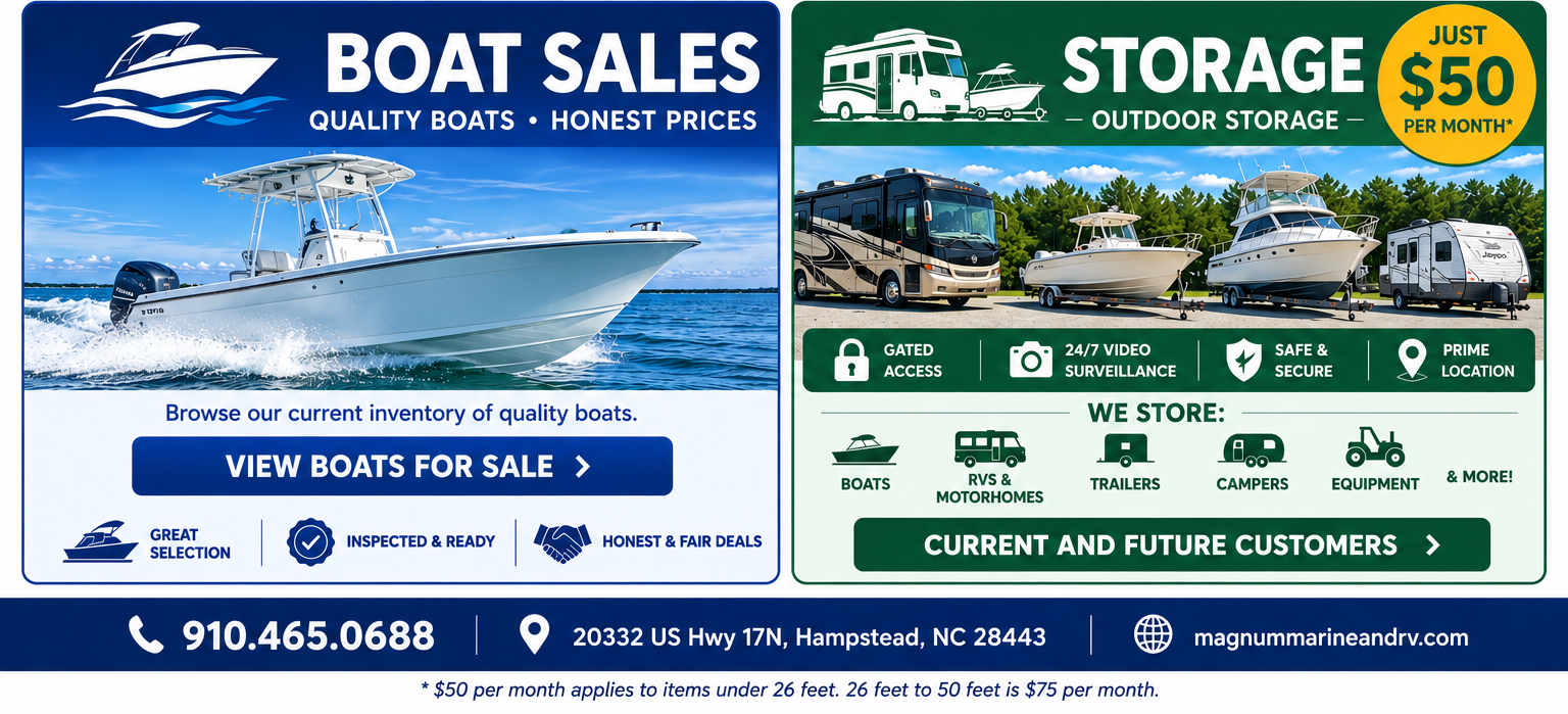 Boat Sales and Outdoor Storage