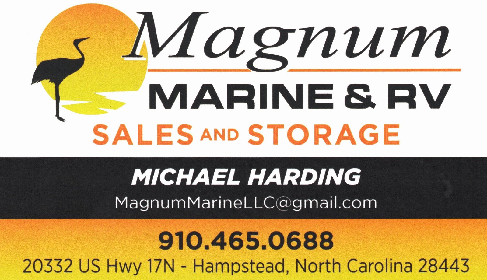 Magnum Marine sales and storage